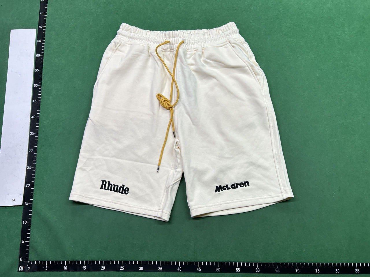 RHUDE PIQUE SHORT men Sport & Team Shorts -6