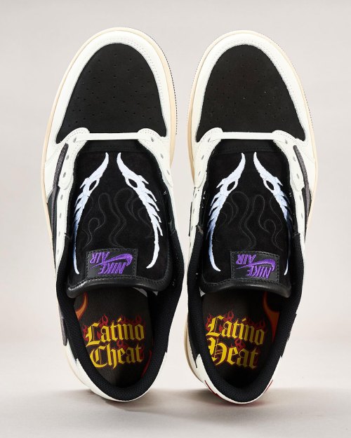 Dominik Mysterio Honors His “Real” Father With Travis Scott x Air Jordan 1 Low Customs(图2)