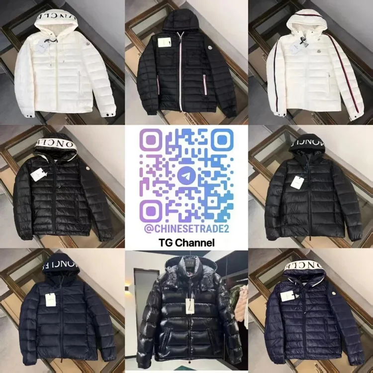Moncler Black Puffer Jacket