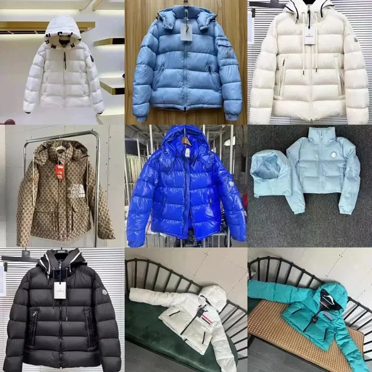 Moncler Blue Puffer Jacket