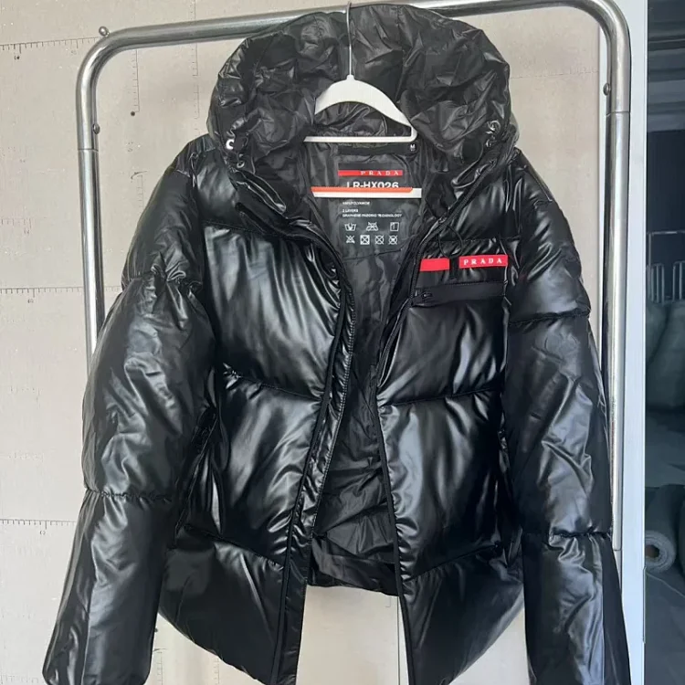 Prada Black Puffer Jacket